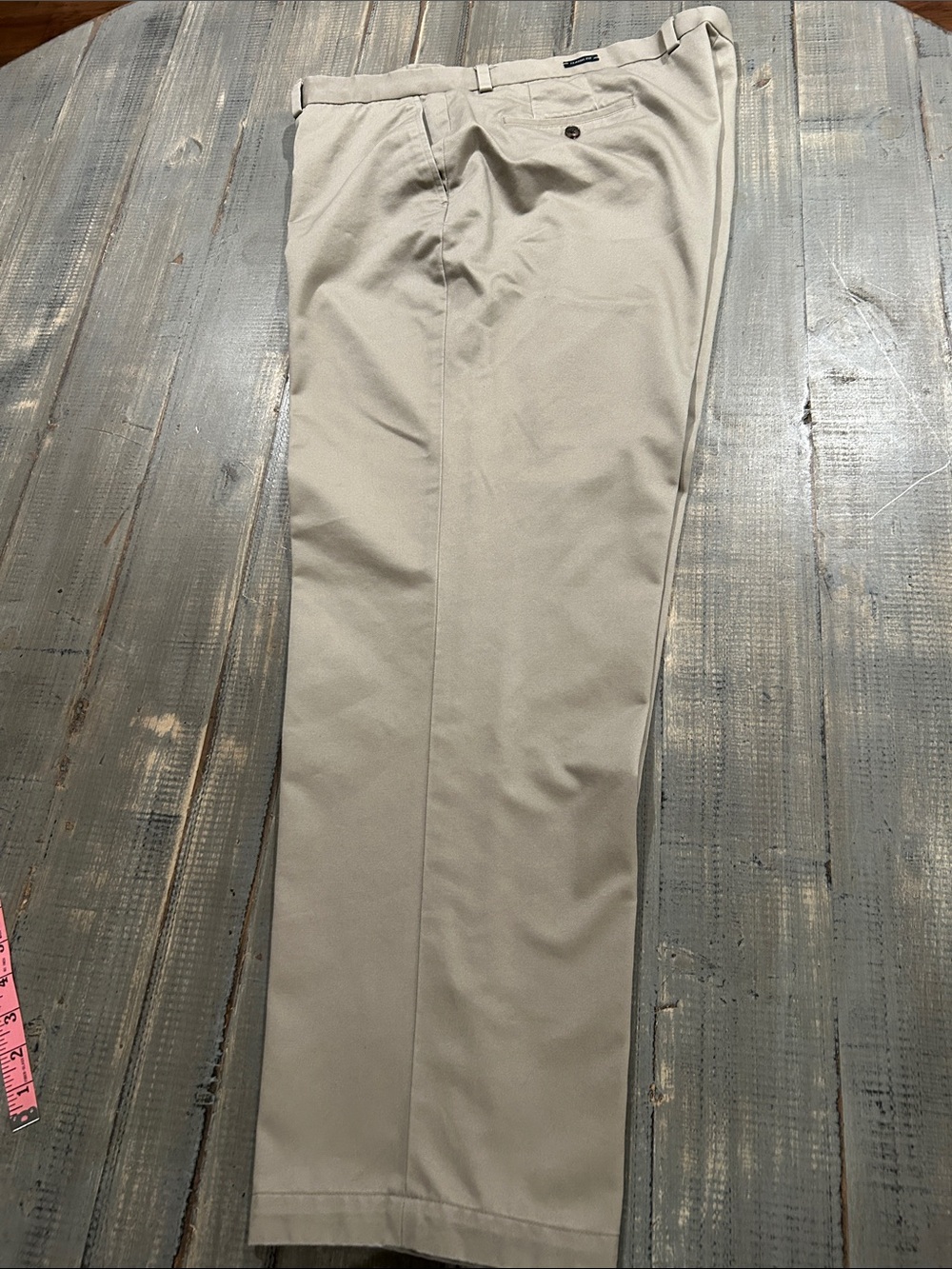 Classic Men's Dress Pants in Light Khaki